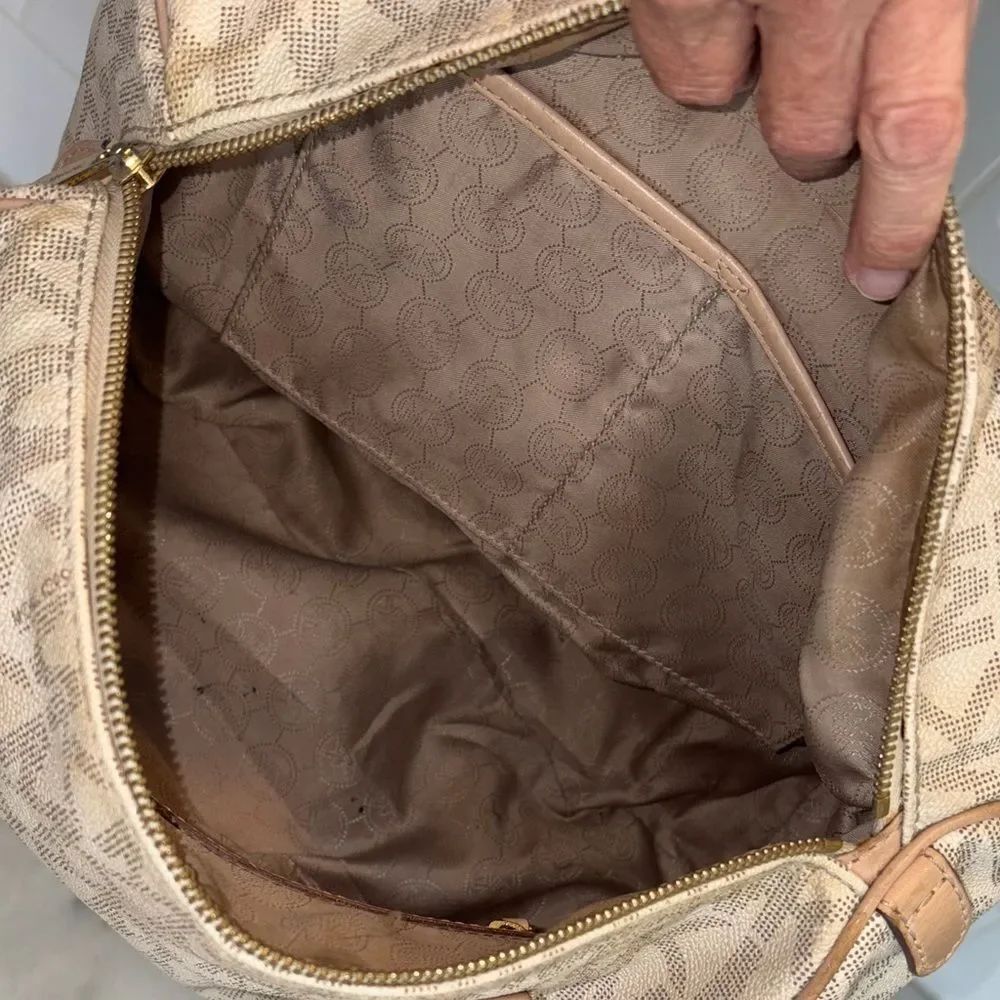Michael Kors Bag Purse Handbag Pocketbook Grayson Duffle Satchel Tote Pocketbook - Picture 14 of 16